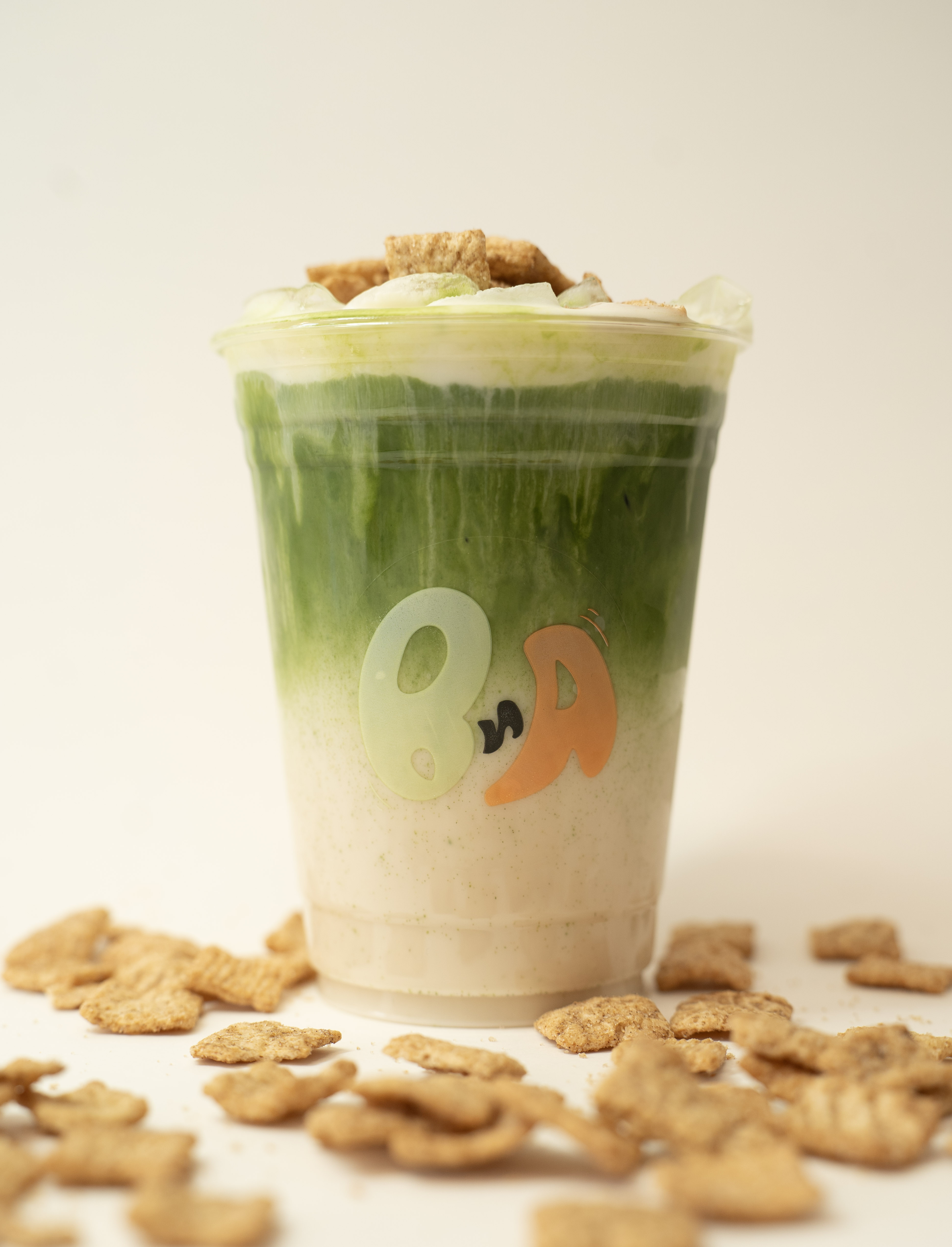 Cinnamon Toast Matcha Latte