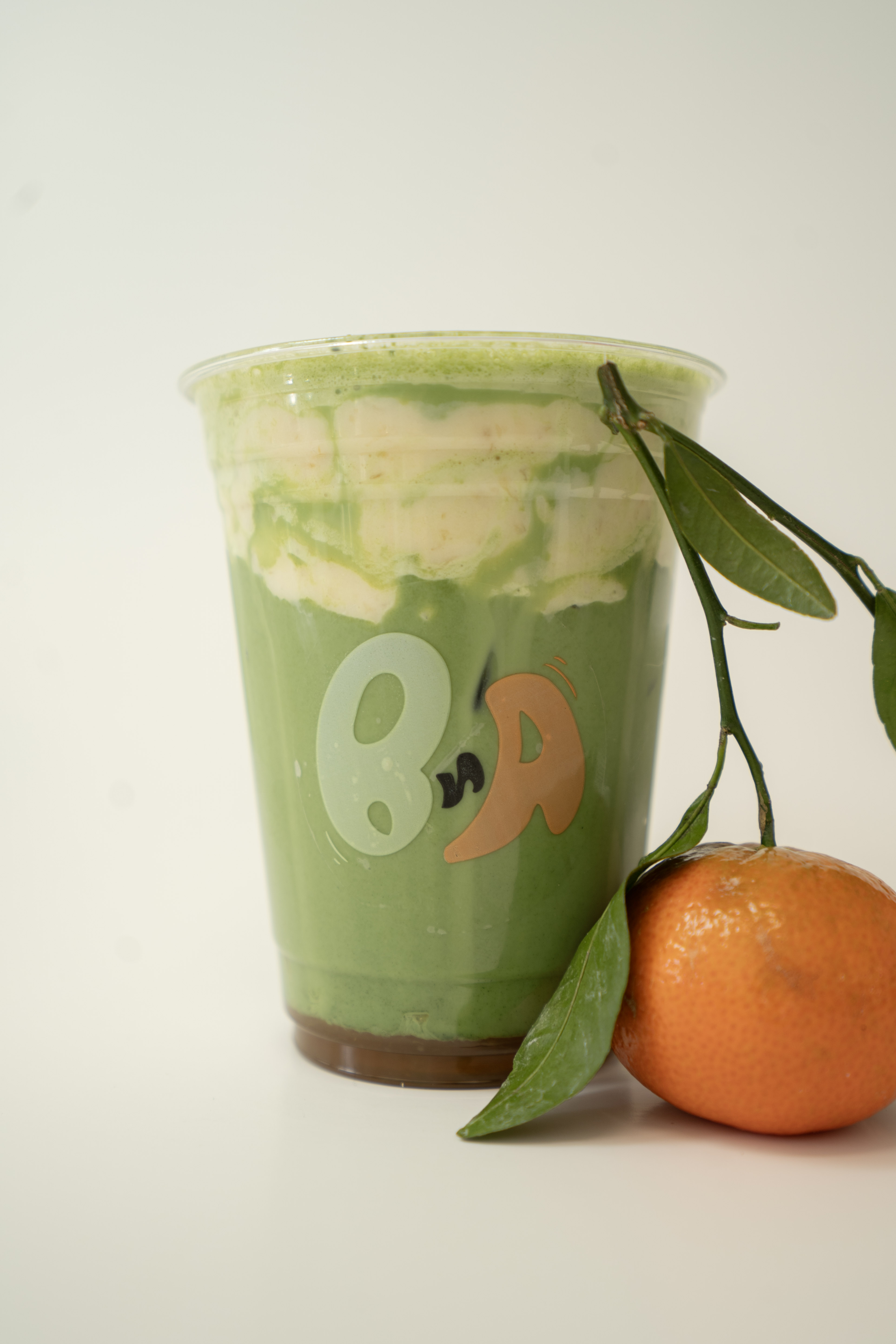 Jeju Tangerine Matcha Latte